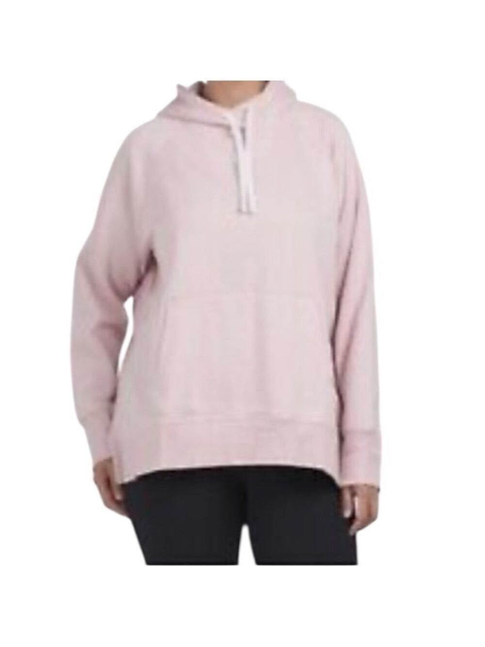 Under Armour Plus Women's Rival Cotton Fleece Hoodie sweatshirt - 1X- Light Pink